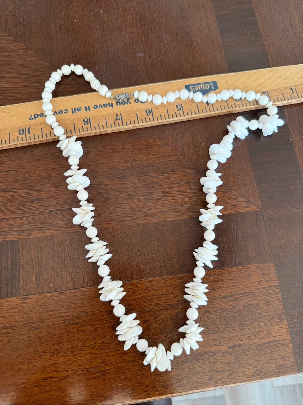 Vintage Bead Shell necklace